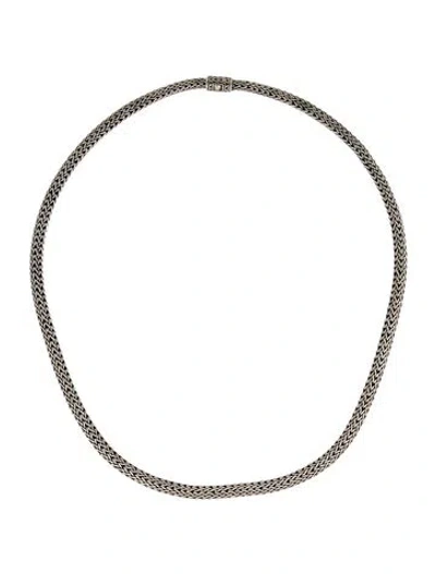 Pre-owned John Hardy Icon 5mm Chain Necklace, 18.5" In Multi
