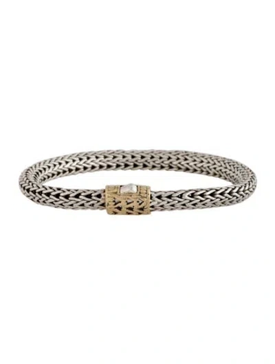 Pre-owned John Hardy Icon Bracelet, 5" In Multi