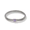 John Hardy Classic Chain Reversible 6.5mm Bracelet In Sterling Silver
