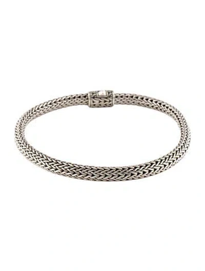 Pre-owned John Hardy Icon Bracelet, 7" In Multi