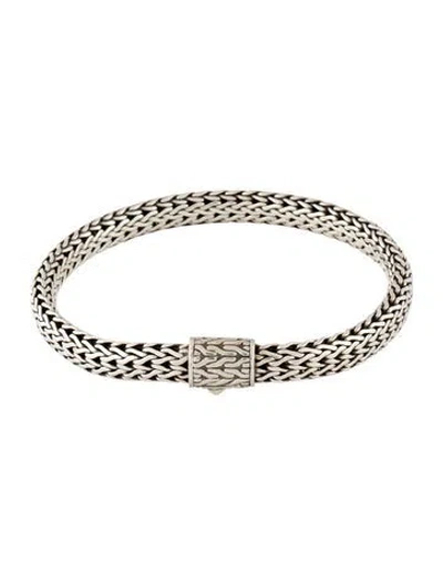 Pre-owned John Hardy Icon Bracelet, 7" In Multi