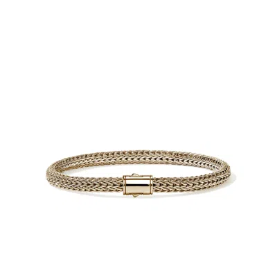 John Hardy Icon Bracelet, Gold, 5mm