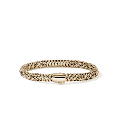 John Hardy Icon Bracelet, Gold, 6.5mm