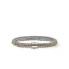 John Hardy 14k Yellow Gold Sterling Silver Bracelet In Metallic