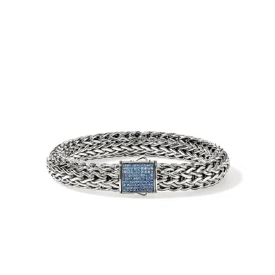 John Hardy Icon Bracelet, Sterling Silver, Gemstones, 10.5mm In Metallic