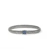 John Hardy Sterling Silver Sapphire Bracelet In Silver