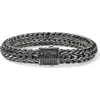John Hardy Icon Bracelet, Sterling Silver, Pavé, 10.5mm In Metallic