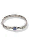 John Hardy Icon Bracelet, Sterling Silver, Pavé, 6.5mm