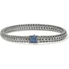 John Hardy Icon Bracelet, Sterling Silver, Pavé, 6.5mm In Metallic