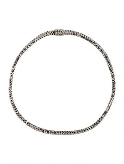 Pre-owned John Hardy Icon Chain Necklace, 16" In Multicolor