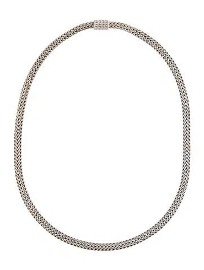 Pre-owned John Hardy Icon Chain Necklace, 16" In Multicolor
