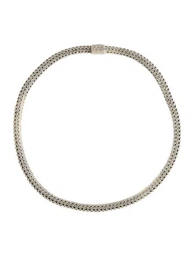 Pre-owned John Hardy Icon Chain Necklace, 16.25" In Multi