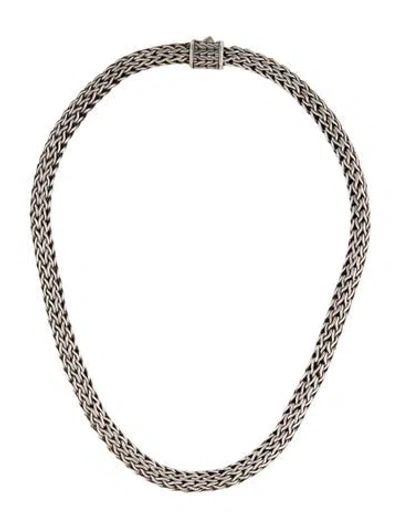 Pre-owned John Hardy Icon Chain Necklace, 16.5" In Multicolor