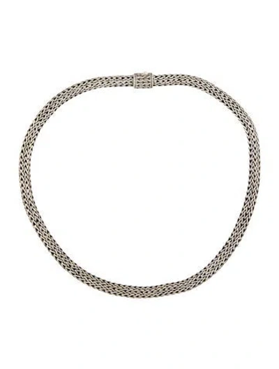 Pre-owned John Hardy Icon Chain Necklace 6.5mm, 16" In Multi