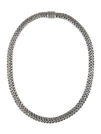 Pre-owned John Hardy Icon Collar Necklace, 16.5" In Multi