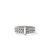 John Hardy Icon Link Bar Ring, Sterling Silver, 6mm