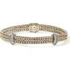 John Hardy Icon Link Diamond Station Bracelet In Gold