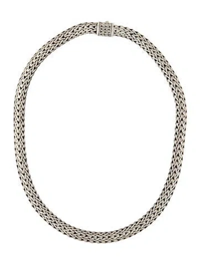 Pre-owned John Hardy Icon Link Necklace, 16" In Multicolor