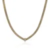 John Hardy Icon Link Necklace, Gold, Diamonds, 6mm