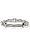 John Hardy Icon Link Station Bracelet In Metallic
