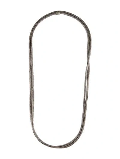 Pre-owned John Hardy Icon Long Necklace, 60" In Multi