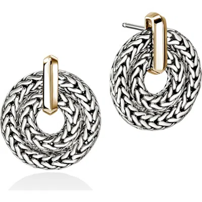 John Hardy Icon Mixed Metal Drop Earrings In Neutral