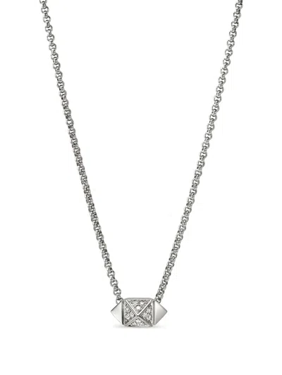 John Hardy Icon Stud Diamond Necklace In Neutral
