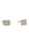 John Hardy Icon Stud Diamond Stud Earrings In Gold