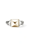 John Hardy Icon Stud Ring In Metallic