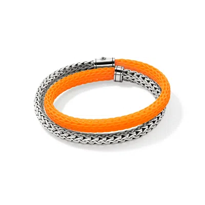 John Hardy Icon Wrap Bracelet, 7.5mm In Sterling Silver