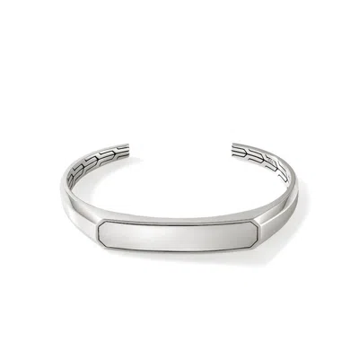 John Hardy Id Cuff Bracelet In Sterling Silver