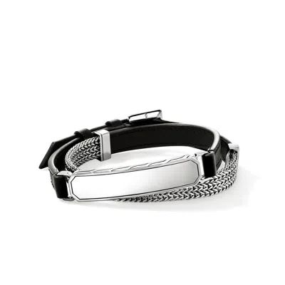 John Hardy Id Wrap Bracelet, 9mm In Black