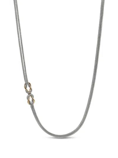 John Hardy Infinite Love Knot Necklace In Green