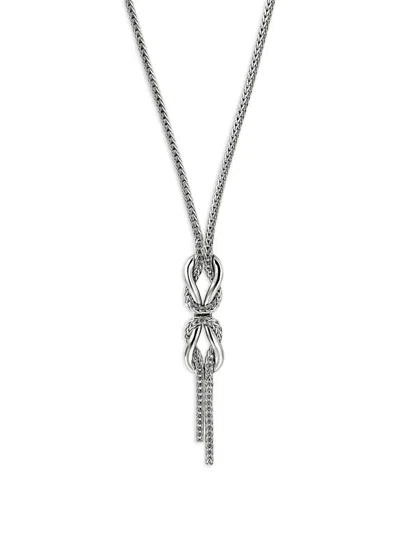 John Hardy Infinite Love Knot Halskette In Metallic