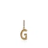 John Hardy Initial Pendant In Gold