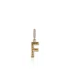 John Hardy Initial Pendant In Gold