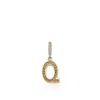 John Hardy Initial Pendant In Gold