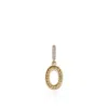 John Hardy Initial Pendant In Gold