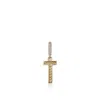John Hardy Initial Pendant In Gold