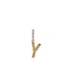 John Hardy Initial Pendant In Gold