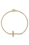 John Hardy Jh Essential Cross Bracelet In Gold