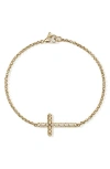 John Hardy Jh Essential Cross Bracelet In Gold