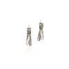John Hardy Essential Crossover Earring In Sterling Silver