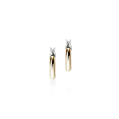 John Hardy Jh Essential Hoop Earring, 14mm In Sterling Silver