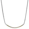 John Hardy 14kt Gold Jh Essential Necklace In Sterling Silver