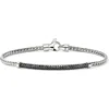 John Hardy Jh Essential Sapphire Bracelet In Silver/black