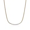 John Hardy 14kt Yellow Gold Jh Essential Diamond Necklace In Gold
