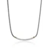 John Hardy Jh Essential Pave Necklace, 2.5mm In Sterling Silver