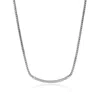John Hardy Jh Essential Diamond Necklace In Sterling Silver