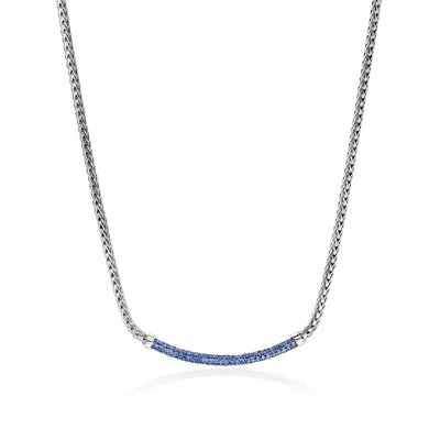 JOHN HARDY JOHN HARDY JH ESSENTIAL PAVÉ NECKLACE, 2.5MM